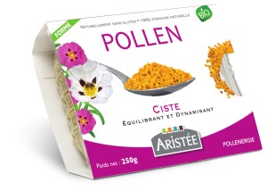 Pollen frais de ciste